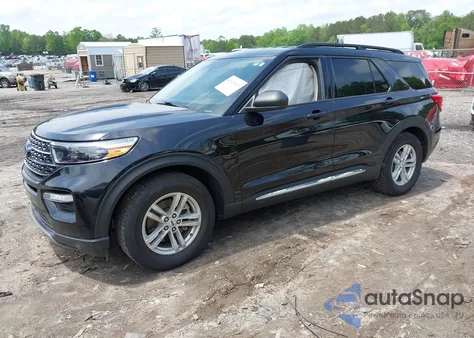 2021 Ford Explorer Xlt из США, поврежденный, VIN 1FMSK7DH2MGB67657